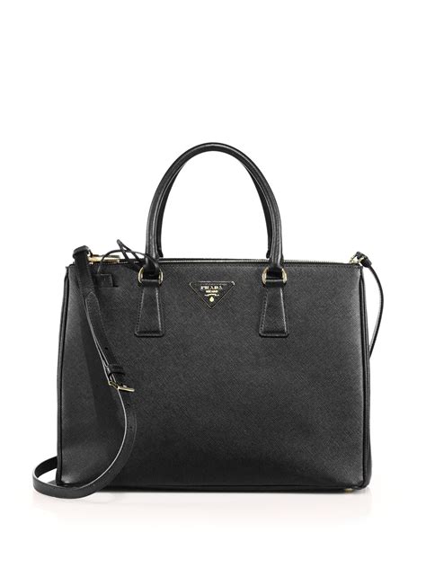 prada double zip saffiano|Medium Saffiano Leather Double Prada Bag.